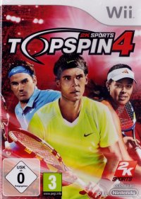Top Spin 4 Wii  box art